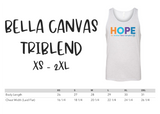 Multi Colored Hope Design