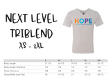 Multi Colored Hope Design
