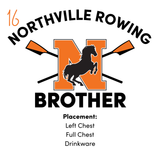 Women’s Black Puffer Jacket – Embroidered