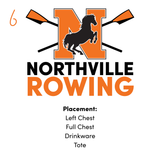 Women’s Black Puffer Jacket – Embroidered