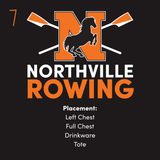 Women’s Black Puffer Jacket – Embroidered