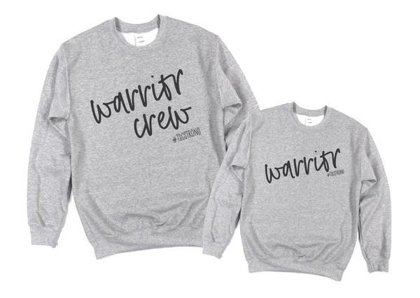 Mommy + Me Warrior Crew Crewnecks