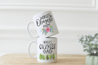 Okayest Mom and Dad Mug