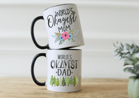 Okayest Mom and Dad Mug