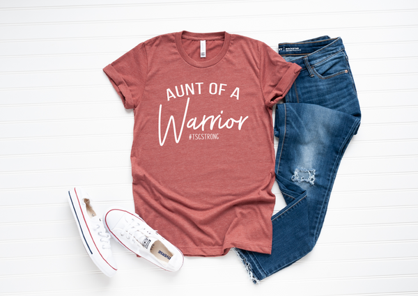 Aunt of a Warrior Tee