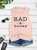 Bad + Boozy Muscle Tank