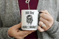 High Bun Higher Standards Mug