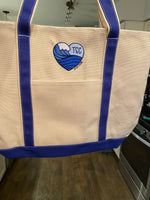 TSC Wave Heart Tote Bag