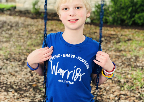 Strong, Brave, Fearless, Warrior - Youth Tee