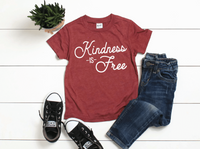 Kindness is Free Youth Tee