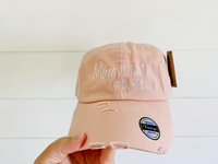 MOMvocate Distressed Hat