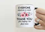 Speech Therapist Flower Mug