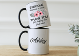 Speech Therapist Flower Mug