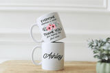 Speech Therapist Flower Mug