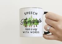 Speech Therapist Pine Tree Mug