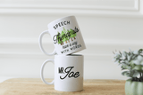 Speech Therapist Pine Tree Mug