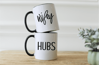 Wifey and Hubs Mug