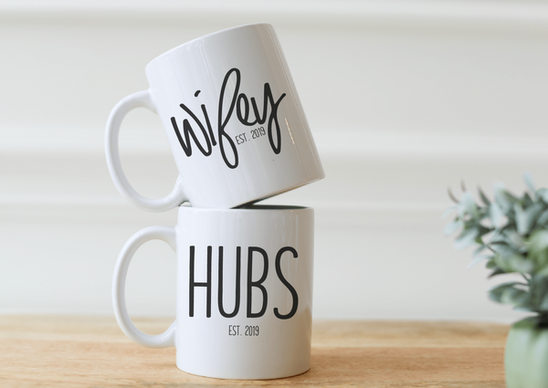 Wifey and Hubs Mug
