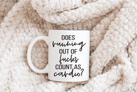 Running Out Of F**Ks Mug
