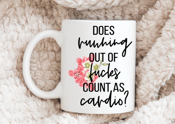 Running Out Of F**Ks Mug