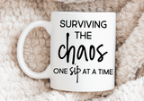 Surviving the Chaos Mug