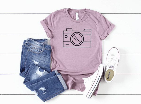 Retro Camera Tee