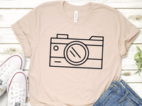 Retro Camera Tee