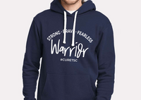 Strong Brave Fearless Warrior - Adult Hoodie