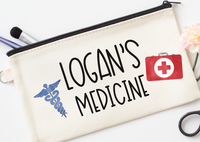 Medicine Zippered Pouch