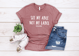 See My ABLE Not My LABEL - Youth Tee