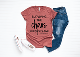 Surviving the Chaos - Adult Tee