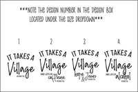 It Takes A Village - Adult Tee