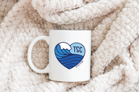 TSC Wave Heart Mug