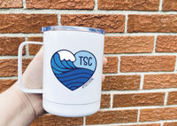 TSC Wave Heart Mug