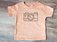 Retro Camera Kid Tee